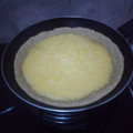 Cooksnap dari Amriti - untuk resep Pie susu teflon sederhana