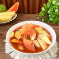 Cooksnap dari Dewi Masitah untuk resep Rujak Kuah Pindang khas bali