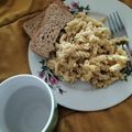 El cooksnap de Yareth Montana cuando hizo Espirales a la mantequilla y huevo.