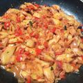 El cooksnap de La Jícara cuando hizo Pota o potón al curry.