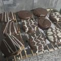 El cooksnap de Marina Sandoval cuando hizo Alfajores marplatenses.