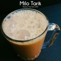 Cooksnap Nur Azliani Amer semasa beliau membuat Milo Tarik.