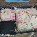 El cooksnap de Merce Gomez cuando hizo Pastel pan de molde queso y bacon.