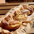 El cooksnap de Toni Martín cuando hizo Trenza de hojaldre con crema y manzana.