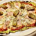 Cocina con Barbara's cooksnap of when they made Pizza de atún con base de calabacín.
