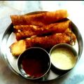 Kartika Parmar (Nikki) Nickname का कुकस्नैप जब उन्होंने बेसन सूजी का डोसा (Besan suji ka dosa recipe in hindi) बनाया था।