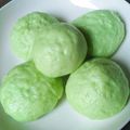Cooksnap của Thu Mèo khi họ làm theo món Bánh bao đậu xanh lá dứa