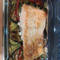 El cooksnap de David Ramirez Nava cuando hizo Salmón al horno con verduras.
