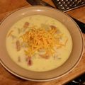 Joe Thorstensen's cooksnap of when they made Potato, Ham and Cheese Soup.