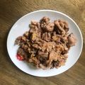 รูป Cooksnap ของ Black Cat เมื่อเขาทำ หมูผัดกระเทียม