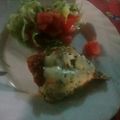 El cooksnap de Elba cuando hizo Matambre a la pizza.