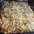 El cooksnap de Vanesa Vigo cuando hizo Tarta de zapallitos con masa integral.