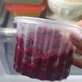 El cooksnap de Maria Jacinta Meana Barú cuando hizo Mayonesa de remolacha.