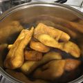 El cooksnap de Julia jones nuñez cuando hizo Chancaca caseras.