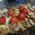 El cooksnap de ana maria liñán cuando hizo Lomo cerdo plancha con salsa cherry.