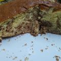 El cooksnap de Claudia Mariela Ledesma cuando hizo Bizcochuelo marmolado de cacao y limón.