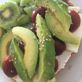 El cooksnap de Marieta cuando hizo Tosta verde de aguacate.