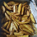 El cooksnap de nuriabua93 cuando hizo Patatas Deluxe al horno y su salsita.