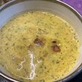 Klaudia Szekeres Cooksnap-ja, amikor elkészítette a(z) Tárkonyos burgonyakrémleves kolozsvári sült szalonnával receptet.