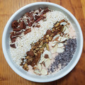El cooksnap de LuzMa SG cuando hizo Smoothie bowl de papaya 🥣🌴🍂.