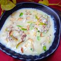 POONAM ARORA's cooksnap of when they made Kesariya Angoori Rasmalai.