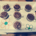 El cooksnap de Emma Guerra cuando hizo Natillas chocolate caseras.