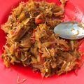 Cooksnap dari Vinaell untuk resep Tumis kates (tumis pepaya muda)