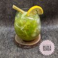 Cooksnap dari Lailazegaff untuk resep 712. Es Lemon Melon Sereh Madu Chiaseed