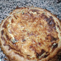 El cooksnap de marian cuando hizo Quiche de Roquefort.