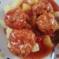Sebestyénné Boda Ágnes Cooksnap-ja, amikor elkészítette a(z) Fűszeres, paradicsomos húsgombóc batátával receptet.