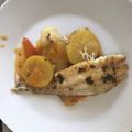 El cooksnap de Marita AdM cuando hizo Corvina al horno.