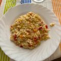 El cooksnap de Manuel Rodriguez cuando hizo Risotto de Salmón ahumado y verduras.