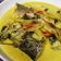 Cooksnap Julia ALeen Aireish semasa beliau membuat Ikan Siakap Masak Lemak.