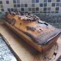 El cooksnap de Luciana Sossio cuando hizo Budín marmolado de naranja y chocolate.