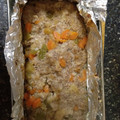 El cooksnap de Gema cuando hizo Pastel de carne con verduras.