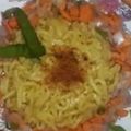 Tina का कुकस्नैप जब उन्होंने मसाला मैगी (masala maggi recipe in Hindi) बनाया था।