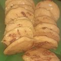 El cooksnap de Ayelén Castellano cuando hizo Exquisito pan SIN GLUTEN, SIN HORNO, ECONÓMICO! Con zapallo (auyama, calabaza) y harina de arroz.