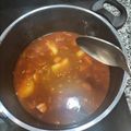 El cooksnap de Gil Iborra cuando hizo Lentejas con chorizo.
