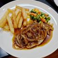 Cooksnap dari Dina Lukito untuk resep Grilled Chicken Steak with Blackpepper Sauce