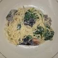 Cooksnap dari Luthfa Annisa Prisanty untuk resep Fettuccine spinach carbonara