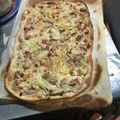 El cooksnap de anna cuando hizo Tarta flambeada alsaciana con Thermomix.