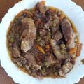 El cooksnap de pmago cuando hizo Costilla de cerdo ibérico con cebollas, zanahorias y guisantes.
