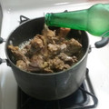 El cooksnap de Esther Carolina Almanzar cuando hizo Chuletas de cerdo a la cerveza.
