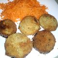 El cooksnap de Chiara Mangano cuando hizo Milanesas de berenjenas.