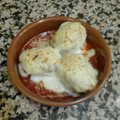 El cooksnap de Jordi Montañés cuando hizo Huevos rellenos gratinados.