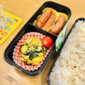 もみたん☆'s cooksnap of when they made ほうれん草ウインナーと卵のバター醤油炒め.