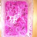 Cooksnap dari Dapoer Lia's untuk resep Buah Naga Campur Nata De Coco Plus Susu