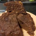 El cooksnap de Mariana Bula cuando hizo Torta-brownie: "antojo" de chocolate al microondas.