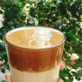 Cooksnap của Changgg khi họ làm theo món Dalgona Latte (cà phê bọt biển kiểu Hàn)
