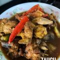 Cooksnap ali zuraina semasa beliau membuat Taucu Ikan.
